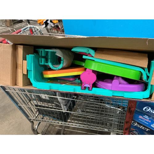 DREAMWORKS GABBY'S DOLLHOUSE, 14 Pc Celebration Dollhouse, 25-Inches Tall, with Toy Figures, Doll House Furniture & 10 Sounds, Kids Toys for Girls & Boys Ages 3