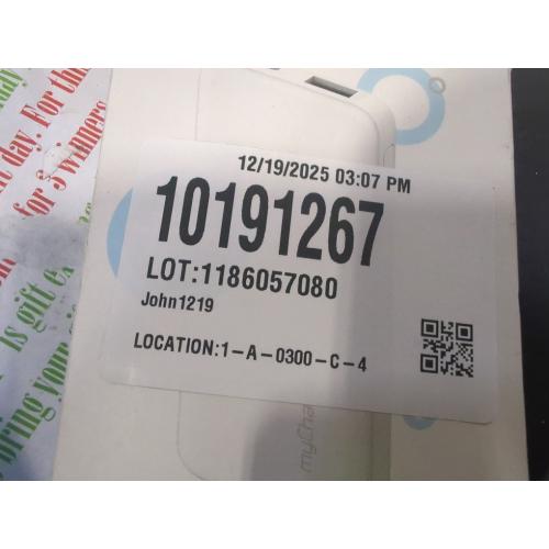 Color White myCharge 5000mAh Power & Go Power Bank - White