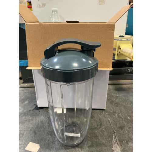 Upgrade Blender Cups Fit for Nutribullet 600w/900w, Replacement Parts 32oz Cups with Flip-Top To-Go-Lids, Blender Accessories (2 Pack)