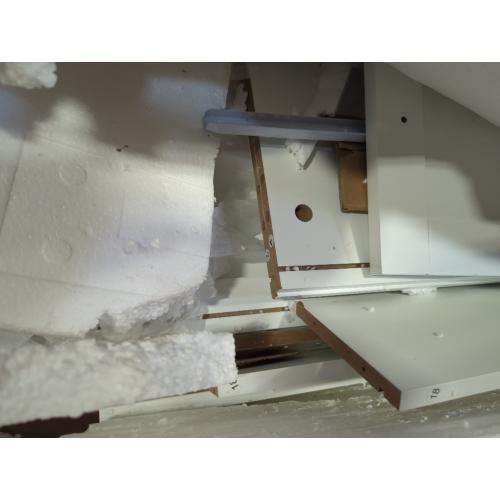 Elurevia Storage Cupboard White 9 Doors