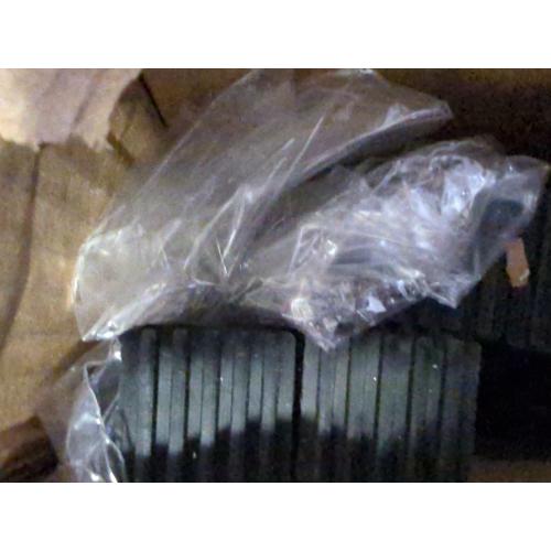 Heavy Duty A-Frame Sidewalks Signs 24×36 Inch，Sandwich Board Black Coated Steel Metal Portable Double-Sided，Slide-in Folding (24×36 Double Side （flat-pack）)