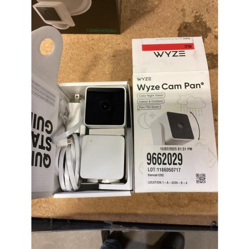 Wyze Pan v3 Wired Indoor/Outdoor 1080P HD Home Security Camera with Privacy Mode