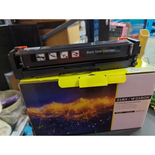218A W2180A 218X Black Toner Cartridges 2 Pack Compatible Replacement for HP 218A 218X Color Laserjet Pro 3201dw Pro MFP 3301fdw 3301cdw 3301sdw Printer Ink Set W2180A W2180X Black High Yield