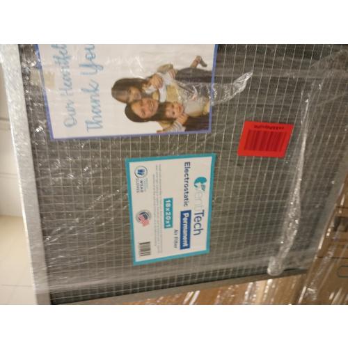14x14x1 Washable Electrostatic Air Filter. Reusable HVAC & Furnace Air Filter