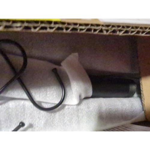 Color Black Size  70.8'' Metal Wall Mounted Clothes Rack