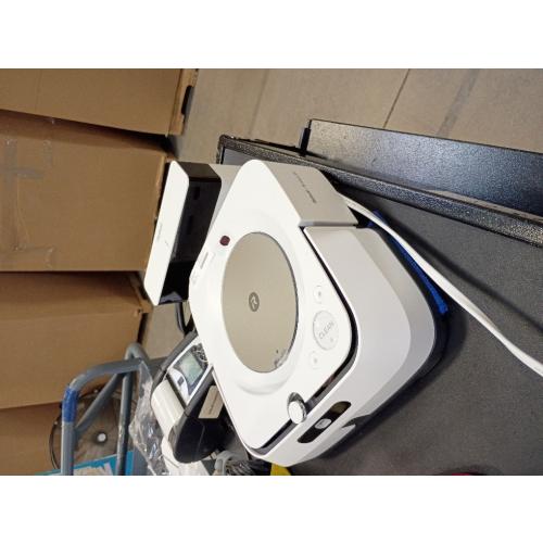 iRobot Braava Jet M6 (6110) Ultimate Robot Mop- Wi-Fi Connected, Precision Jet Spray, Smart Mapping, Works with Alexa, Ideal for Multiple Rooms, Recharges and Resumes, White