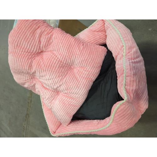 Orthopedic Dog Bed for Medium Dogs,Dog Sofa Beds Supportive Foam Pet Couch Bed with Removable Washable Mat and Nonskid Bottom (Medium, Pink)