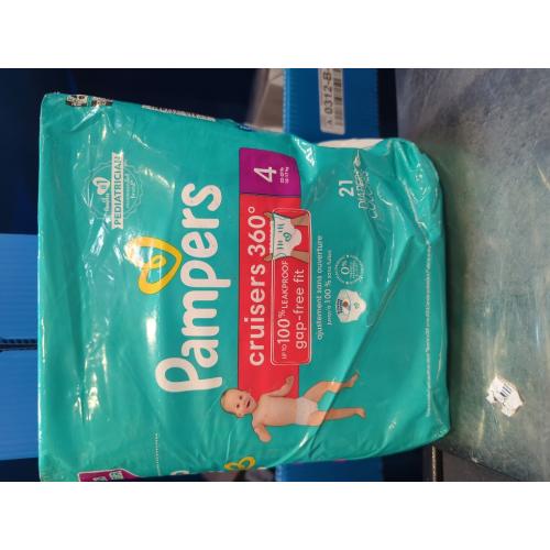Pampers Cruisers 360 Pull-On Baby Diapers Size 4, 21 Count (Select for More Options)