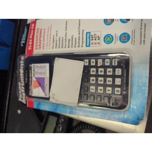 Texas Instruments TI-84 Plus CE Graphing Calculator, Black