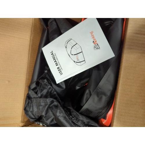 Asinking Car Roof Bag Rooftop top Cargo Carrier Bag 21 Cubic feet Waterproof for All Cars with/Without Rack, Includes Anti-Slip Mat, 10 Reinforced Straps, 6 Door Hooks, Luggage Lock