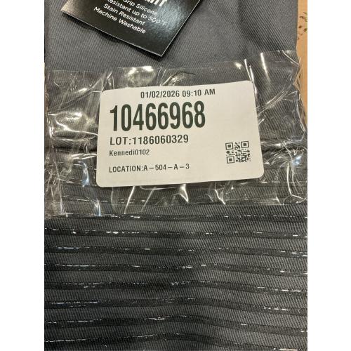 All-Clad Silicone Oven Mitts: Heat Resistant up to 500 Degrees - 100% Cotton & Silicone, 14x7 Oven Mitt for Kitchen and Barbeque, 2-Pack, Pewter