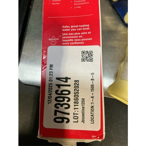 Frigidaire FPPWFU01 PurePour PWF-1 Water Filter