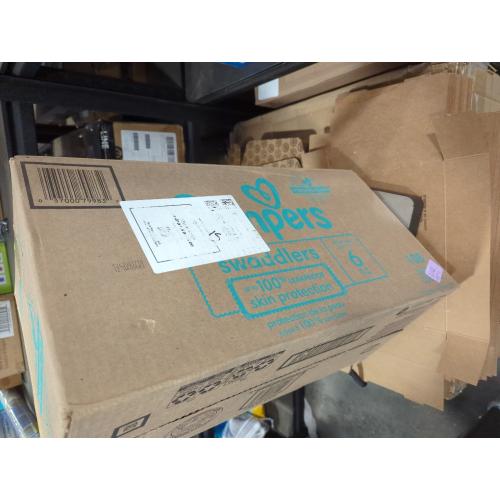 Pampers Swaddlers Diapers, Size 6, 108 Count