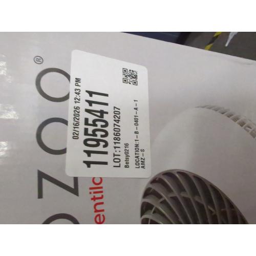 IRIS USA WOOZOO Air Circulator Fan with Remote, Oscillating, 5 Speeds, 82ft Max Air Distance, 90° Adjustable Tilt, 30db Quiet Motor, Small Fan for Bedroom, Office, Dorm, White