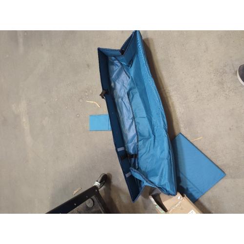 Hearth & Harbor Wrapping Paper Storage Container - Christmas Storage Bag with Interior Pockets - Gift Wrapping Organizer Storage Fits Up to 22 Rolls of 40