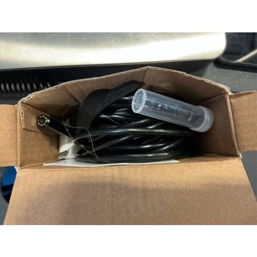 Plug & View Inspection Cam with 5m Bendable Cable and Swappable Tool Tips, Endoscope Camera with Light, Waterproof Boroscope Inspection Tools with 8 LED Lights for iOS & Android(3.5m)