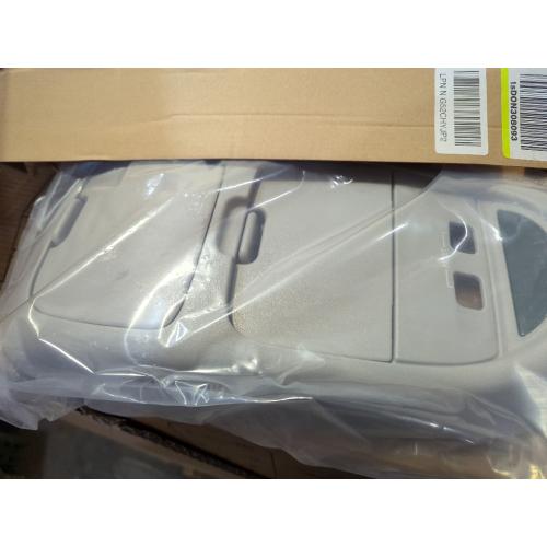 Overhead Console w/Sunglasses Holder & Storage Cover Gray 2C3Z-25519A70-AAC Compatible with 2002-2004 Ford F250 F350 F450 F550 Super Duty Truck Interior Roof Accessories Parts