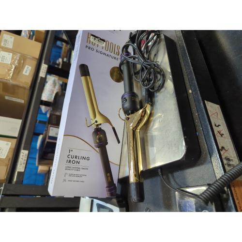 Hot Tools 1 Curling Iron for Beginners | Long-Lasting Results, Defined Curls and Easy to Use with Temperature Control for All Hair Types up to 430℉