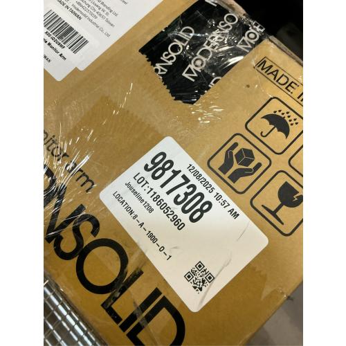 Heavy Duty Monitor Arm Desk Mount for 34-49 Inch Ultrawide Curved Monitors, Supports 14-38 lbs, Gas Spring Ergonomic Full Motion with Cable Management, Red Dot Design Awarded, White