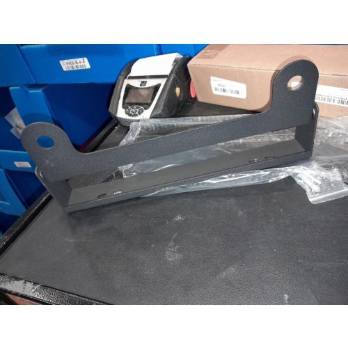 Flip Up License Plate Holder, Vibration Proof Flip Up License Plate Bracket, Universal Winch Mount Front Frame for Most Off Road Cars Trucks SUVs