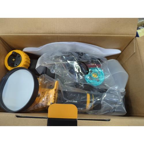 Black and Yellow Paint-Sprayer-700W HVLP Spray Gun, Easy to Clean, with 4 Copper Nozzles & 3 Spray Patterns,Ideal Paint Sprayer for Furniture, Cabinets, Fences, Decks, Walls, DIY Projects, etc. PB009-Y