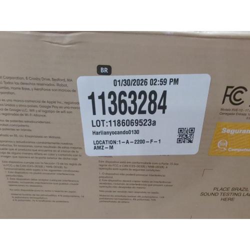 iRobot Bagless Cordless Standard Filter WiFi Connected Robotic Vacuum & Mop
