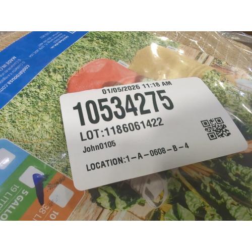 Coolaroo 2-Pack 5 Gallon Heavy Duty Plant/Vegetable/Herb/Fruit Breathable Fabric Grow Planter Pot Bags with Handles, Desert Sand