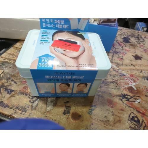 50 Individually Wrapped Packs | 3-in-1 Multifunctional Cotton Pads Set | Wet Compress, Makeup Remover & Hydrating Facial Mask Sheets for Face, Eye & Lip Care