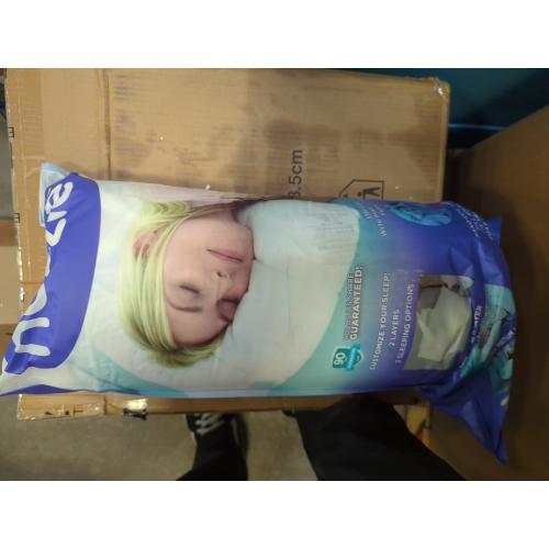 Nuzzle Cooling Adjustable King Size Pillows and Pillowcases
