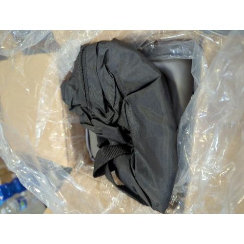 Grey Pamo Babe Portable Crib Baby Playpen with Mattress and Carry Bag Grey