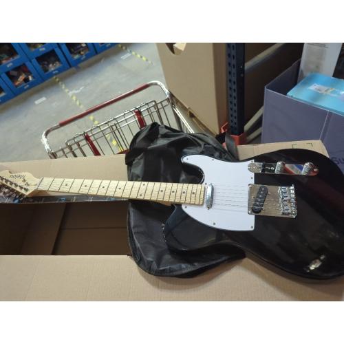 Fender Squier Debut Series Telecaster Electric Guitar, Beginner Guitar, 2-Year Warranty, Includes Free Lessons, Black with Satin Urethane Finish