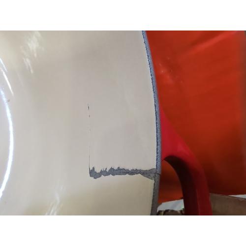 Le Creuset Enameled Cast Iron Signature Round Dutch Oven, 7.25 qt., Cerise