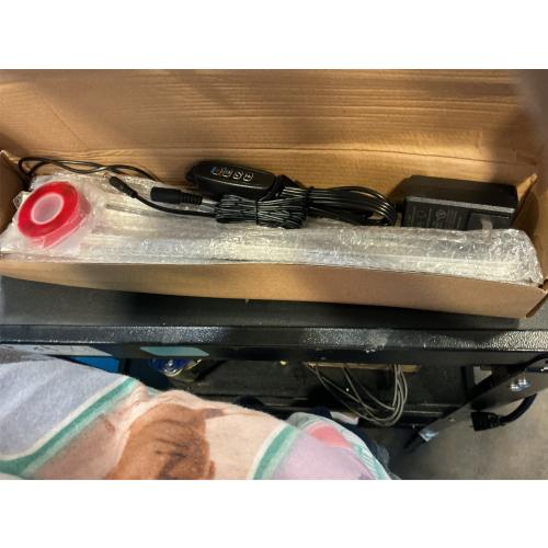 iPower 60W LED Grow Lights with Full Spectrum Plant Growing Light Strips for Indoor Plant with Auto ON/Off 3/9/12H Timer, 10 Dimmable Levels 48 LEDs Per Tude, 4 Tubes, Yellow