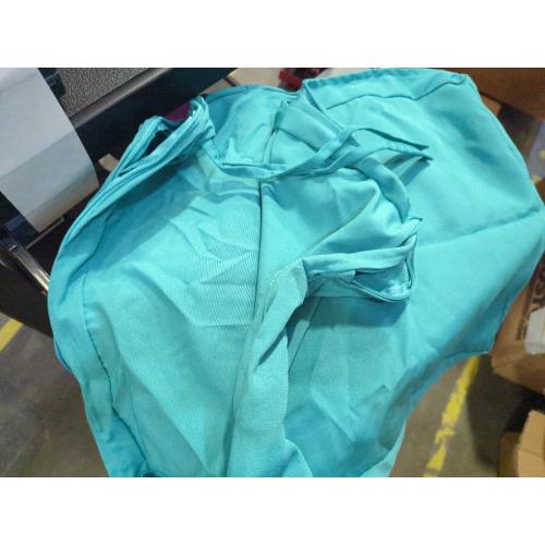 Outdoor Seat Cushion Cover Water Repellent Square Chair Cushion Cover-Only Cover Teal (2 Covers)