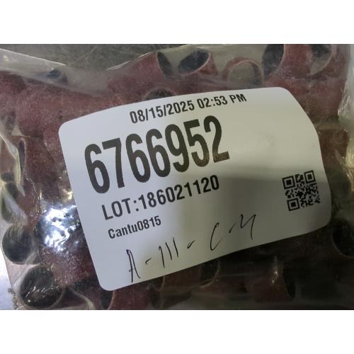 3/8 80 Sander Grit Sanding Band Sleeves Drum Sandpaper Rubber with 2 Mandrels Kit - (Ships From: United States)