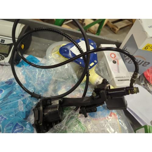 Left Hydraulic Brake Master Caliper Rear Hand Hydraulic Disc Brake Assembly Replacement for 50cc 90cc 110ccc 125cc Chinese Taotao Roketa Sunl Go-Kart Dune Buggy Quad ATV Dirt Mini Bike