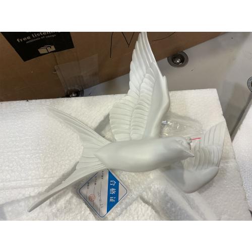 XWQ Birds Murals Realistic Ornamental Ceramic Wall Hanging Decorations for Living Room