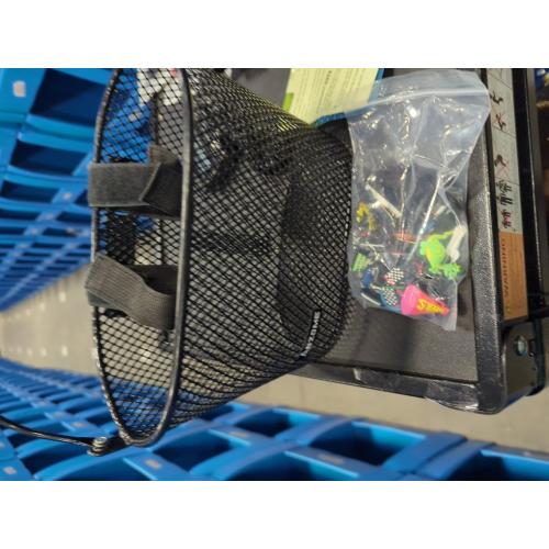 Adult Bike Basket Front, Bicycle Basket for Women, Waterproof Metal Wire Bicycle Basket with Carrying Handle, Suitable for Most Adult Bicycles, Practical Bike Accessories