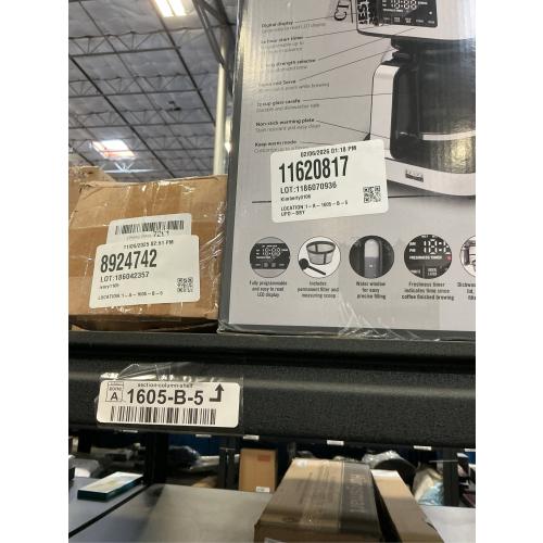 bella PRO - 12-Cup Programmable Coffee Maker - 90194 - Stainless Steel