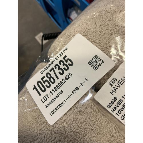 6 pcs Haven Turkish Cotton Washcloth in Chateau Grey