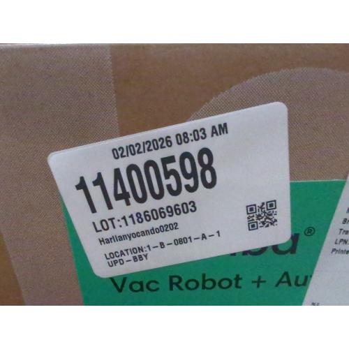 Roomba Max 705 14 in. Robotic Vacuum with Smart Navigation   AutoEmpty Dock in Black