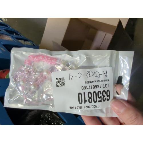 Pink Acrylic Beaded Mobile Phone Straps, Anti-Lost Hand Strap, Pendant Phone Hanging, Lanyard, Wrist Hand Lanyard, Cell Phone Charms Accessorie, Car Keychain