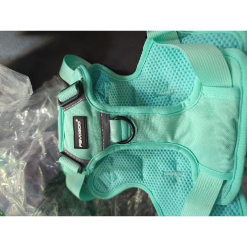 Size S Dog Harness with Leash Set, No Pull Adjustable Reflective Step-in Puppy Pet Vest Harnesses for Small Medium Large Dogs and Cats,Green