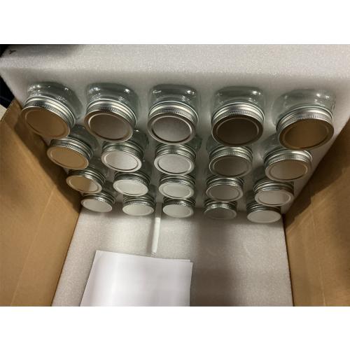 Small Mason Jars With Lids 6oz, 20 Pack Regular Mouth Canning Jars for Food Storage with Labels, Glass Jars with Metal Lids for Spice, Jam, Honey, Jelly, Dessert, Pickle, DIY Candles Decor