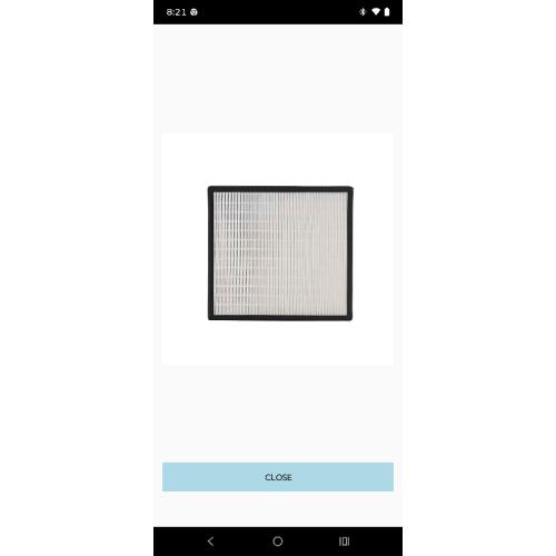 Alen BreatheSmart 35i Air Purifier with Pure HEPA Filter - Ideal for Dust & Allergens in 500-1,000 Sq. Ft.