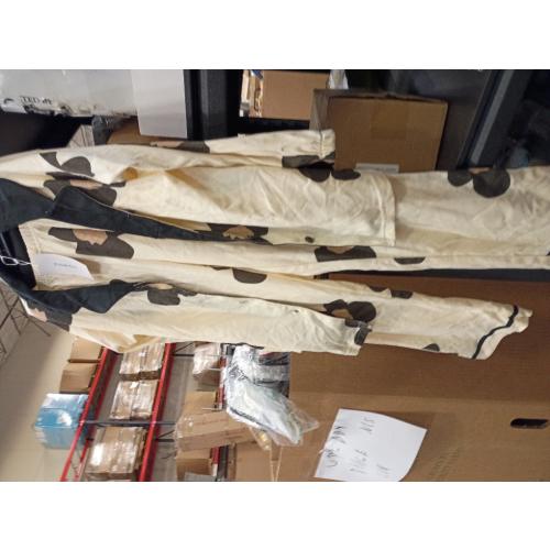 Women's Lounge Set Long-Sleeved Pajama Sleepwear Button Top Pants