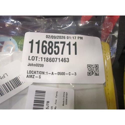 Lilian&Gema Baby's My First Photo Album – Soft Photo Album for Baby with Adorable Design, Holds 17 4x6 Pictures, Perfect Baby Photo Albums for Newborn, Toddler & Kids(Elephant)