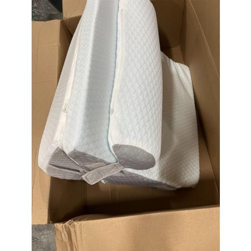 3PCS Wedge Pillow Set for After Surgery, Wedge Pillow Headboard, Adjustable 9&12 Inch Sleeping Wedge, Acid Reflux, Orthopedic Pillow Wedge for Back Pain Relief, Gerd, White/Grey