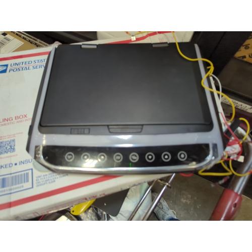 XTRONS Android Car Overhead Player 13.3 Inch Wide IPS Screen Car Roof Mount Monitor with Built-in Stereo Speakers Flip Down Overhead Car Monitor Support 8K Video, Bluetooth, WiFi, HDMI, USB, IR