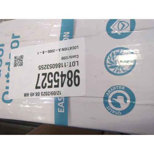 Babepai Retractable Baby Gates Extra Wide | 55 Wide x 38 Tall Dog Gates for Stairs | Indoor/Outdoor Use | Child Gates for Doorways, Deck, Porch, Hallways, Patio - Gray